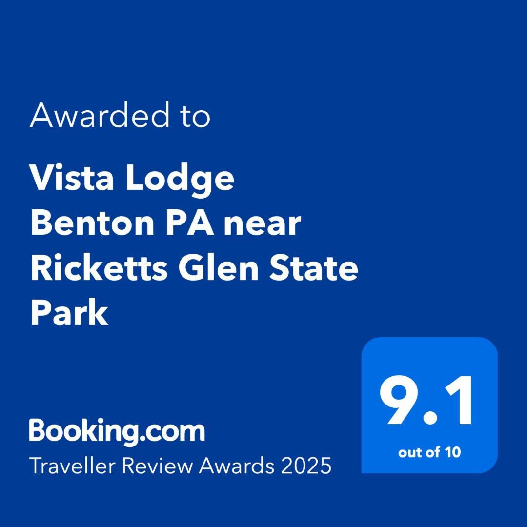 Vista Lodge Benton Pa Near Ricketts Glen State Park Exterior foto